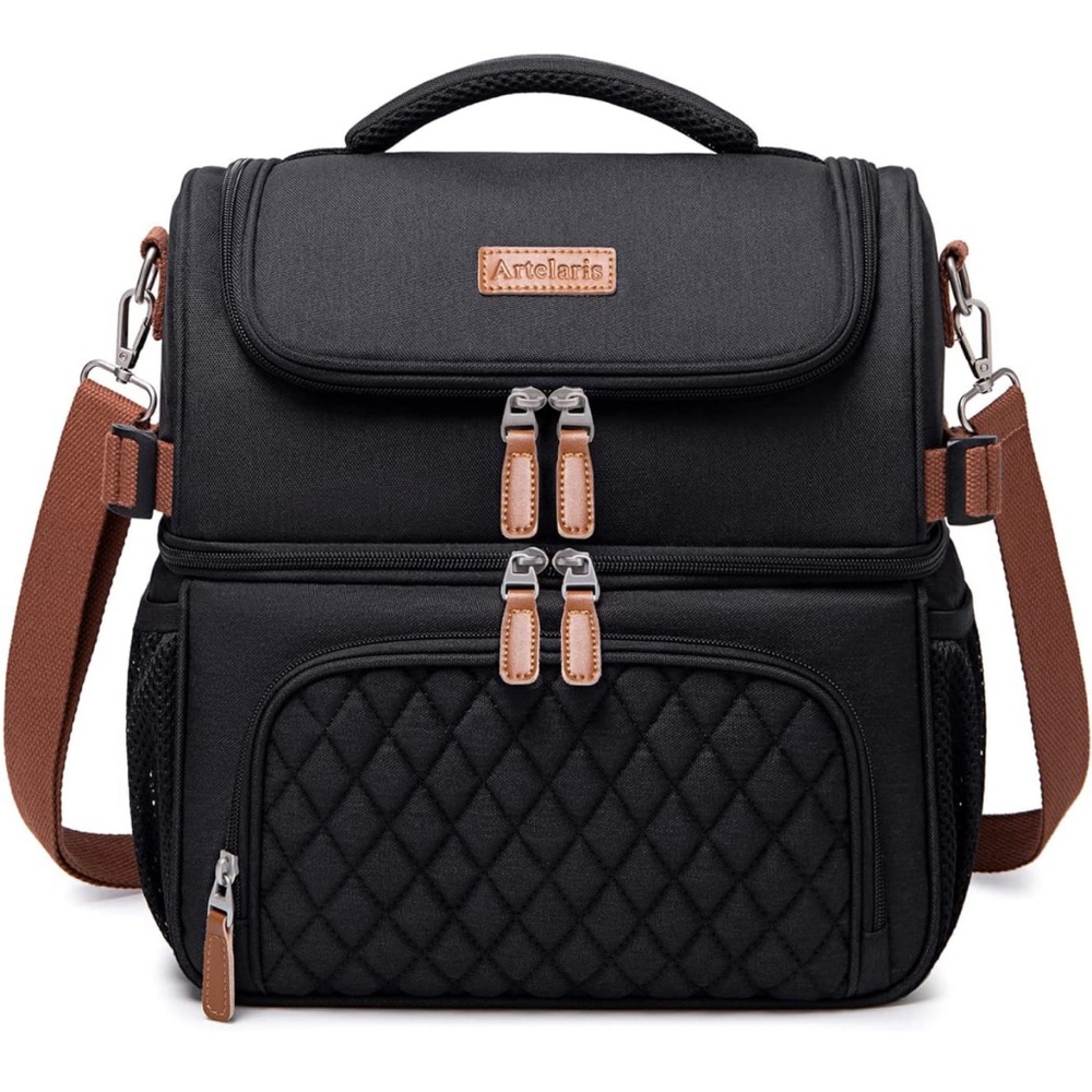 Black large lunchbox great condition